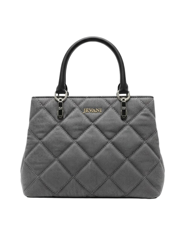 Women’s Quilted Handbag | Premium Leather Tote Bag with Top Handle