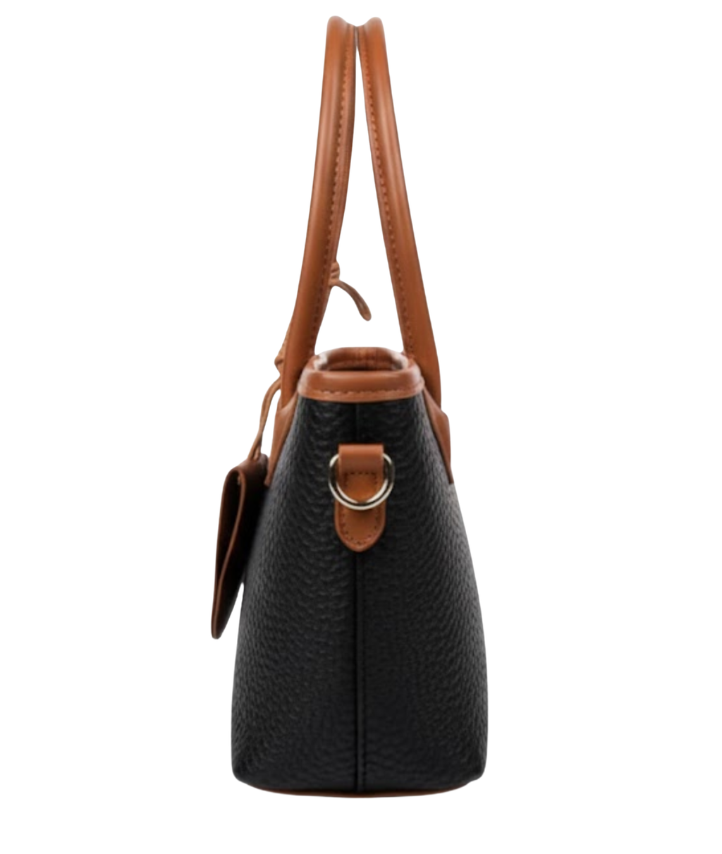 JEVANI Women’s Textured Tote Handbag | Premium Leather Shoulder Bag with Top Handles